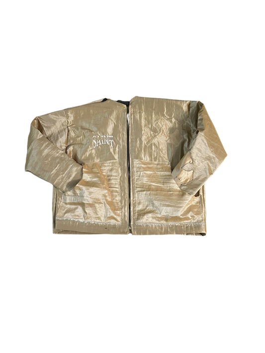 Golden Iridescent Workers Jacket