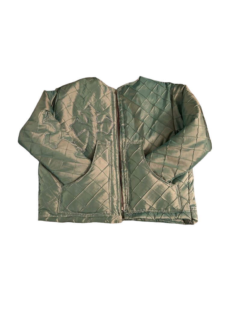 Iridescent Sheer Workers Jackets