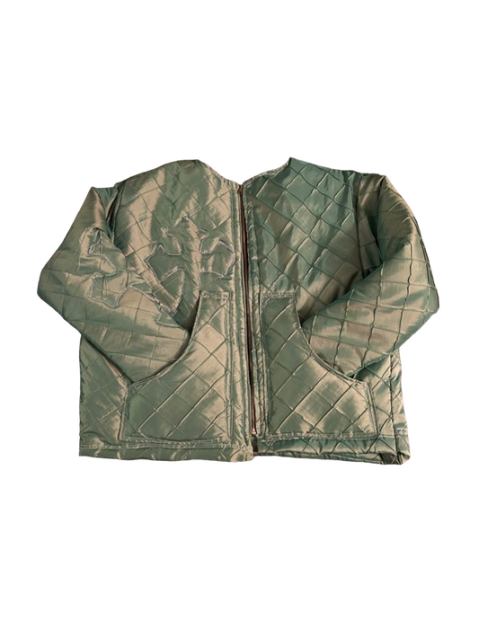 Iridescent Sheer Workers Jackets